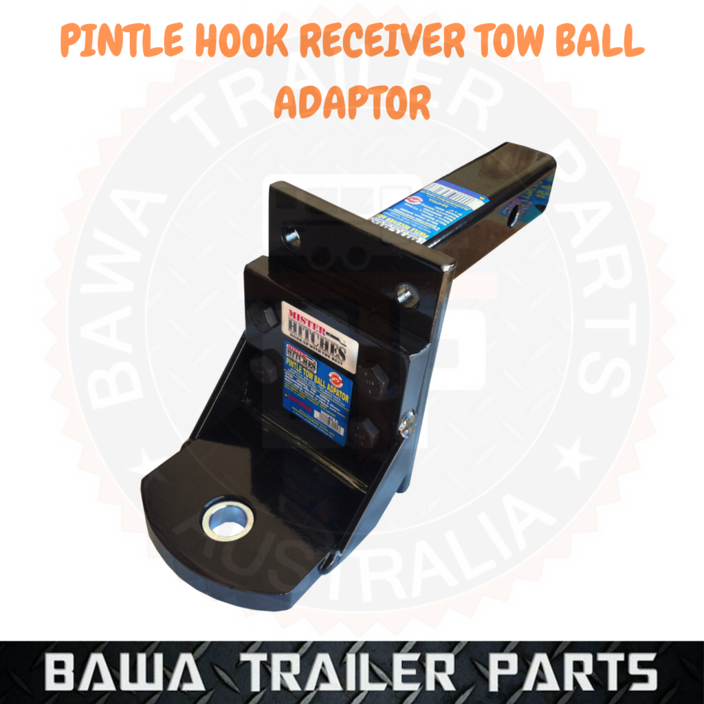 PINTLE HOOK RECEIVER ARM TOW BALL ADAPTOR 4.5T ATTACH PINTLE HOOK MOUNT