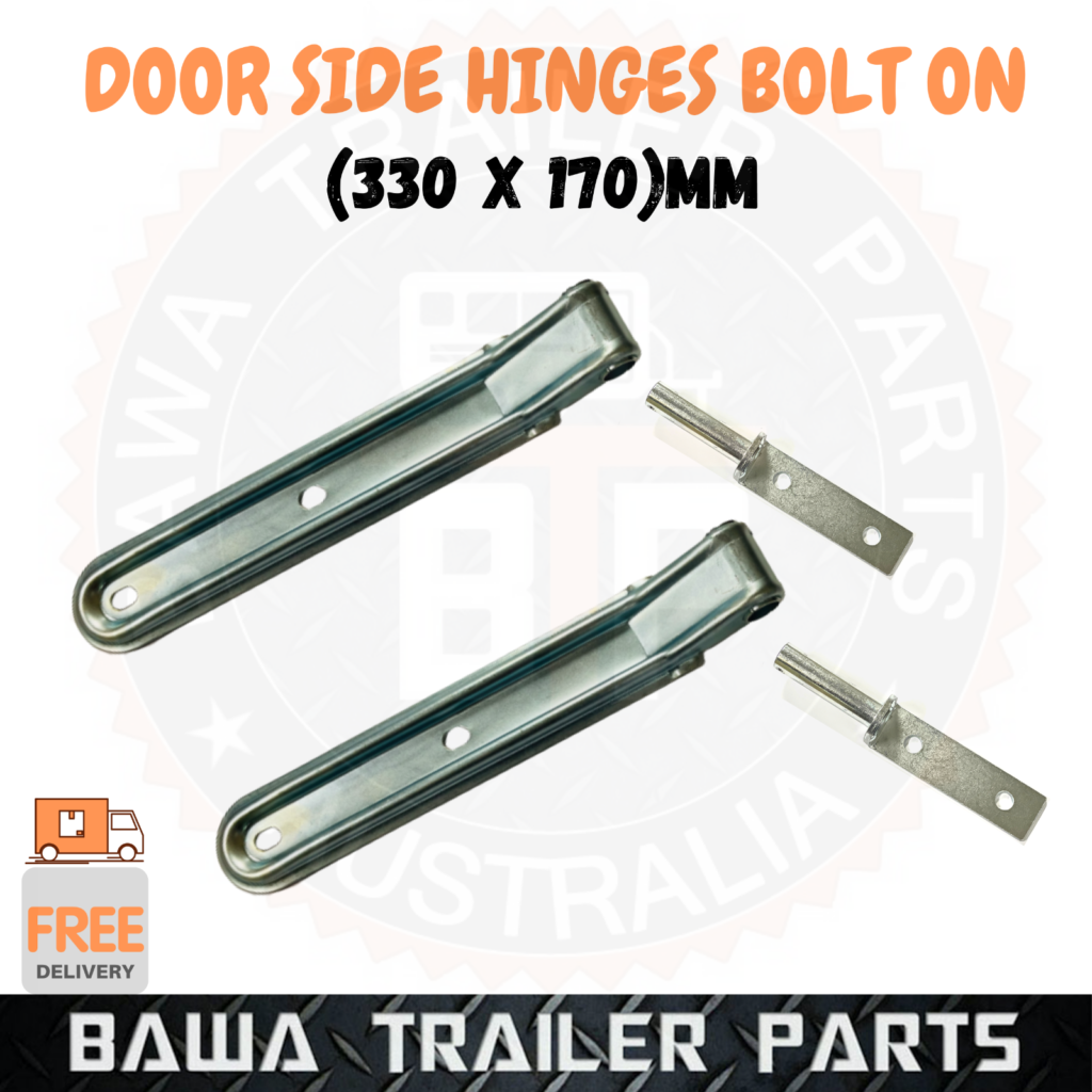 Drop Side Hinge 330 x 170mm Bolt On – Truck Tipper Tray Door Hinges ...