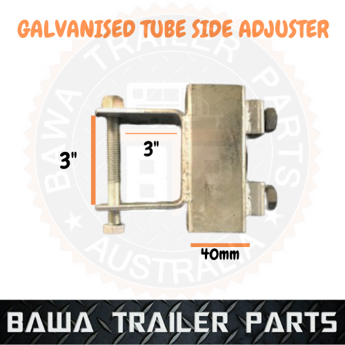 1 x Heavy Duty 3” x 3” Adjuster suit 40mm stem – Bawa Trailer Parts